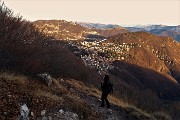 67 Ombre e colori del tramonto sull'altopiano